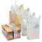 20-Pack Small Metallic Gift Bags with Handles, 5.5x2.5x7.9-Inch Paper Bags with Foil Coating, White Tissue Paper Sheets, and Tags for Small Business (4 Colors)